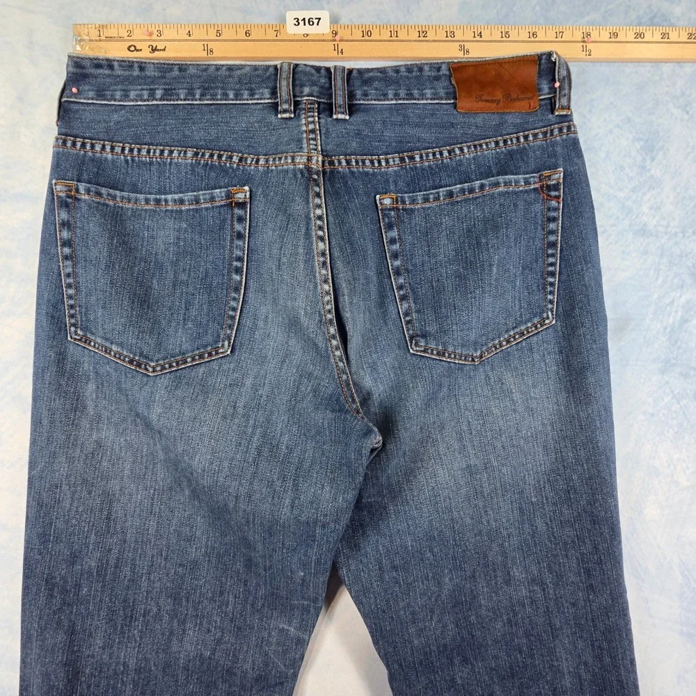 Tommy Bahama Authentic Mens 34x32 Medium Wash Straight Leg Denim Jeans RN86549